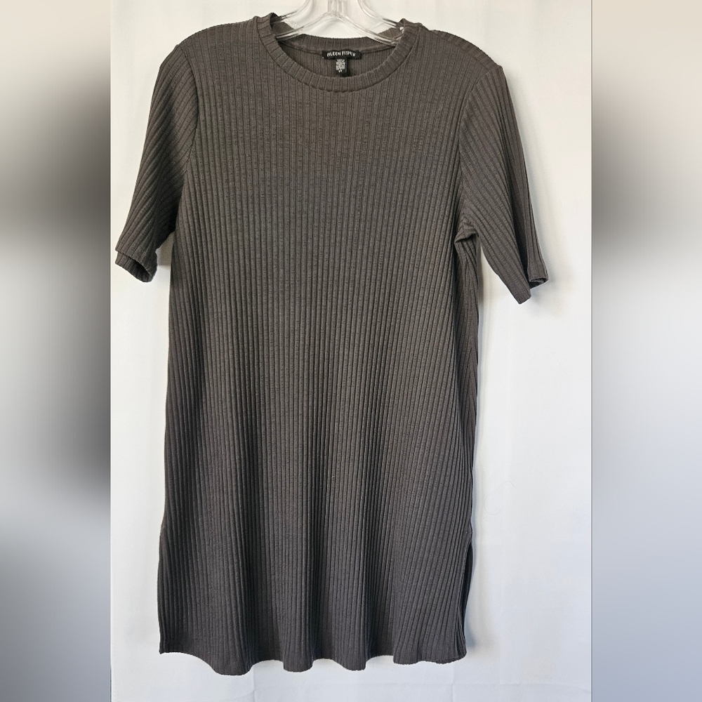 Eileen Fisher womens Tencel ribbed tunic‎ size small